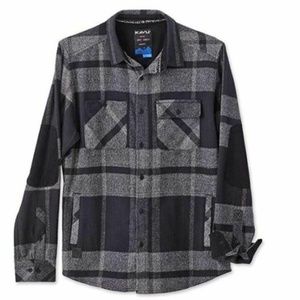 SOLD......KAVU Men's Baxter Button Down, Large,